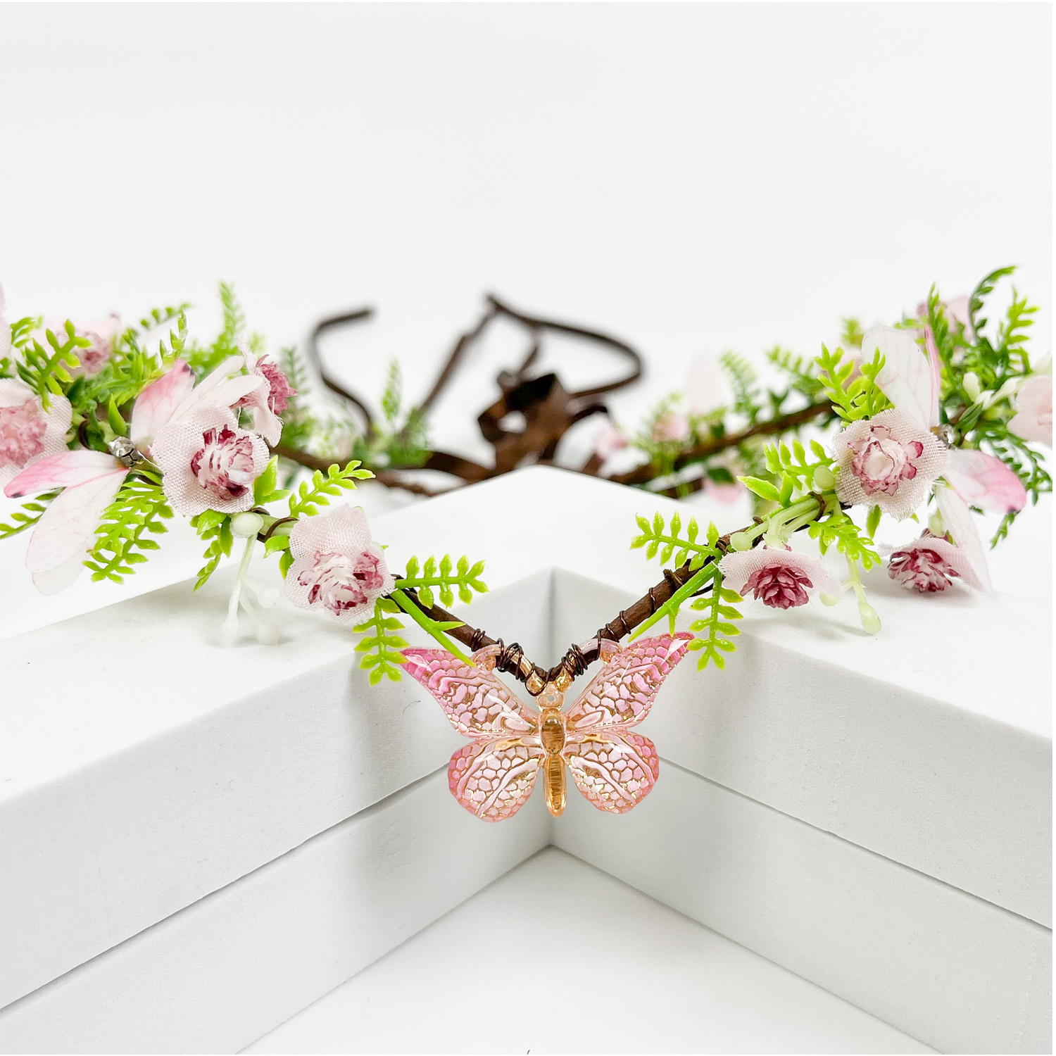 Flower Fairy Crown - Floral El - Women Fashion Photoshoot review and price